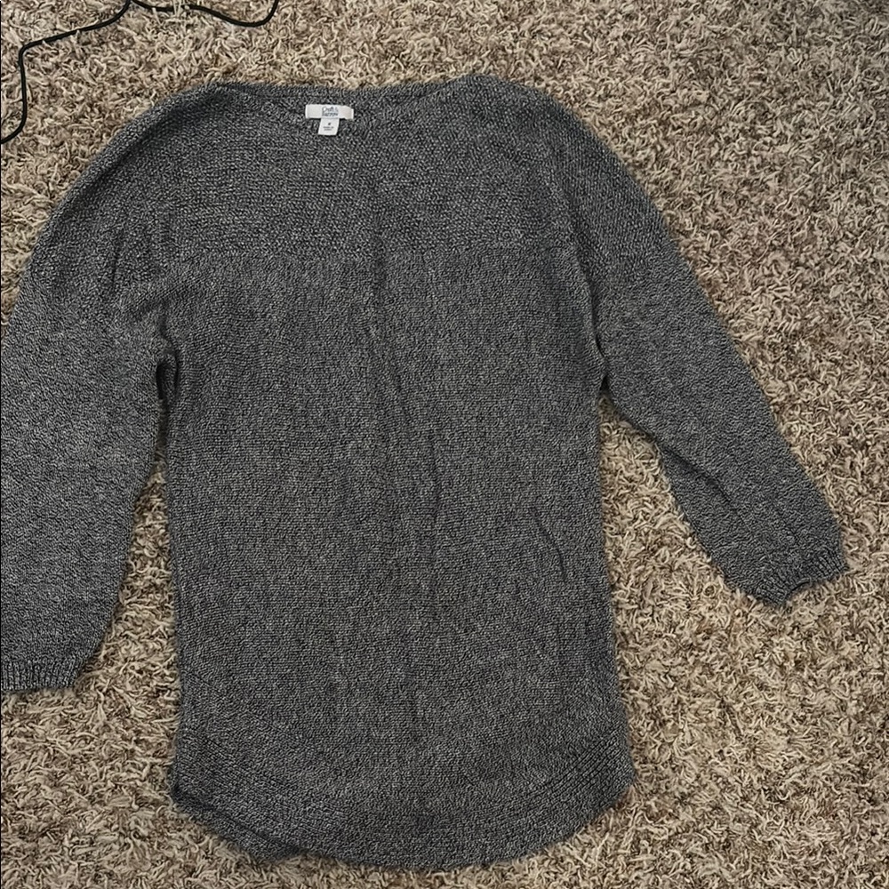 Croft & Barrow Charcoal Women's Sweater